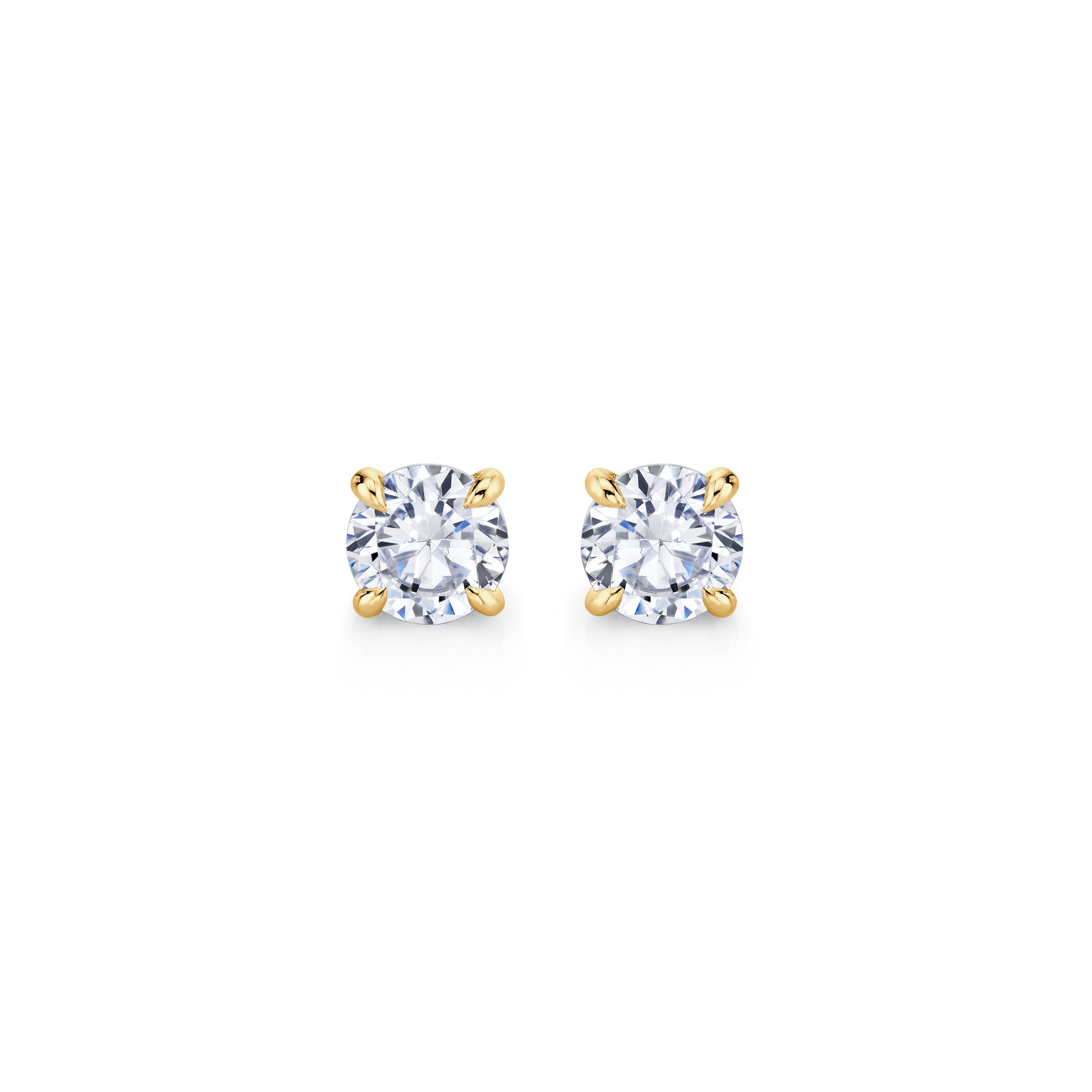 Goldeluxe Jewelry — Stone Spot Stud Earrings