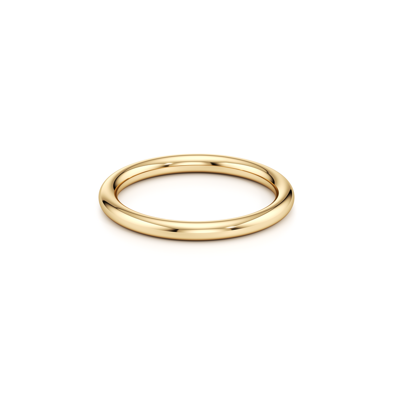 Kate High Polish Wedding Band image 5