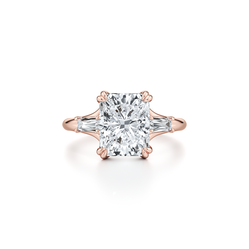 Jane Tapered Baguette Three Stone Lab Diamond Engagement Ring image 91