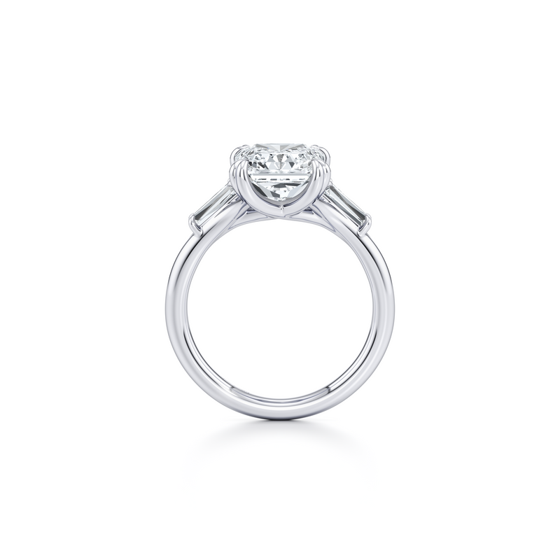 Jane Tapered Baguette Three Stone Lab Diamond Engagement Ring image 84