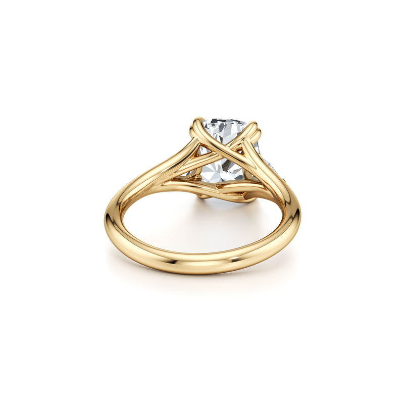 Jane Pear Three Stone Lab Diamond Engagement Ring image 67