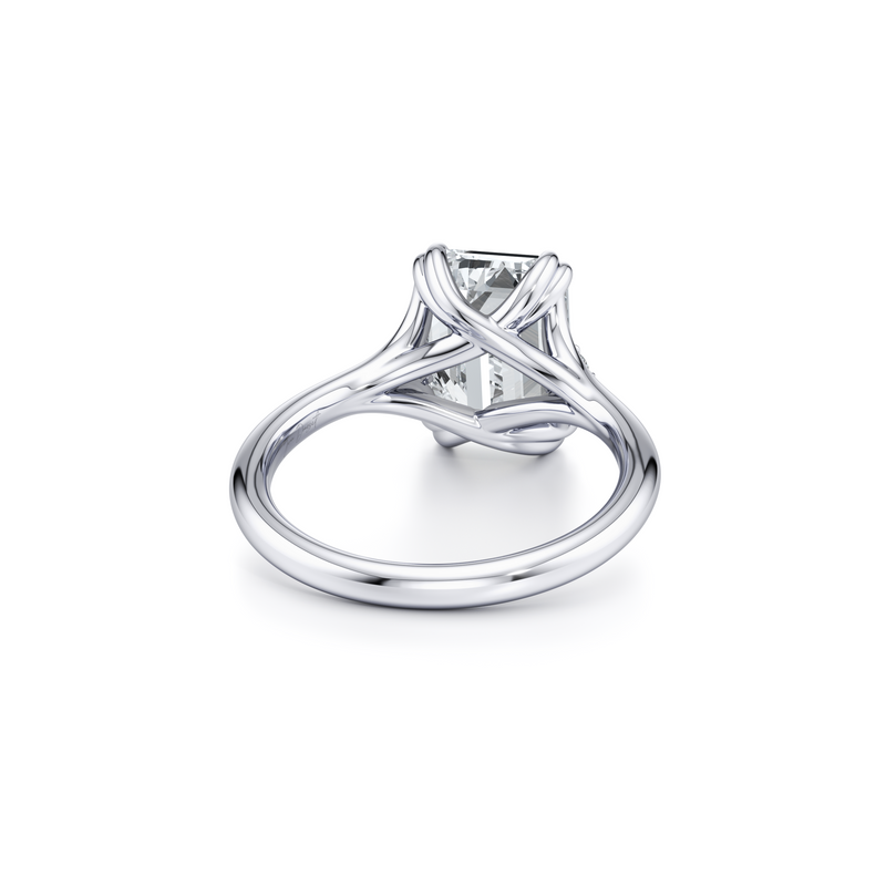 Jane Round Three Stone Lab Diamond Engagement Ring image 44