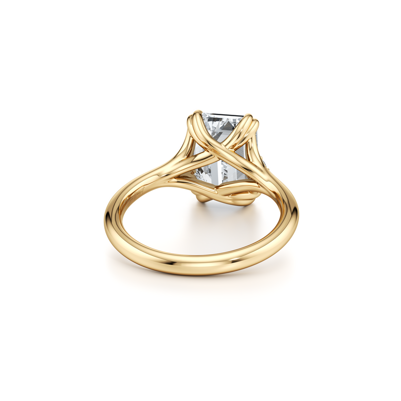 Jane Round Three Stone Lab Diamond Engagement Ring image 48