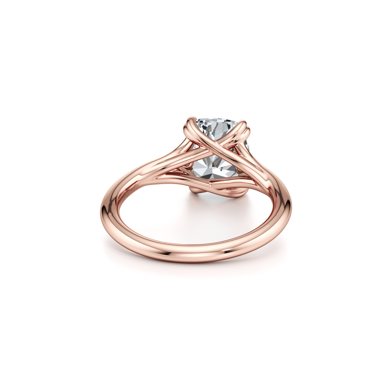 Jane Round Three Stone Lab Diamond Engagement Ring image 73