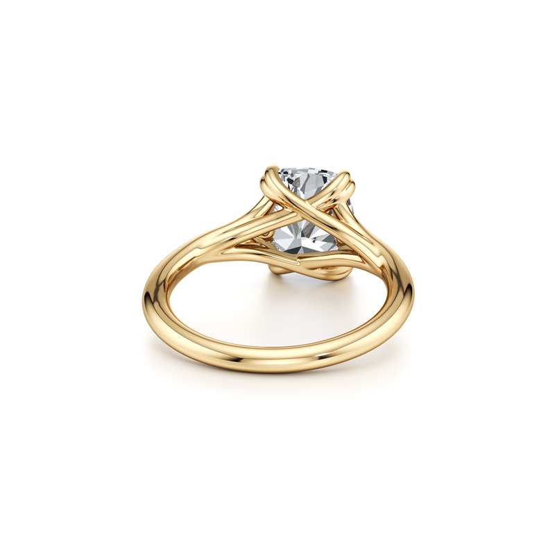 Jane Round Three Stone Lab Diamond Engagement Ring image 68