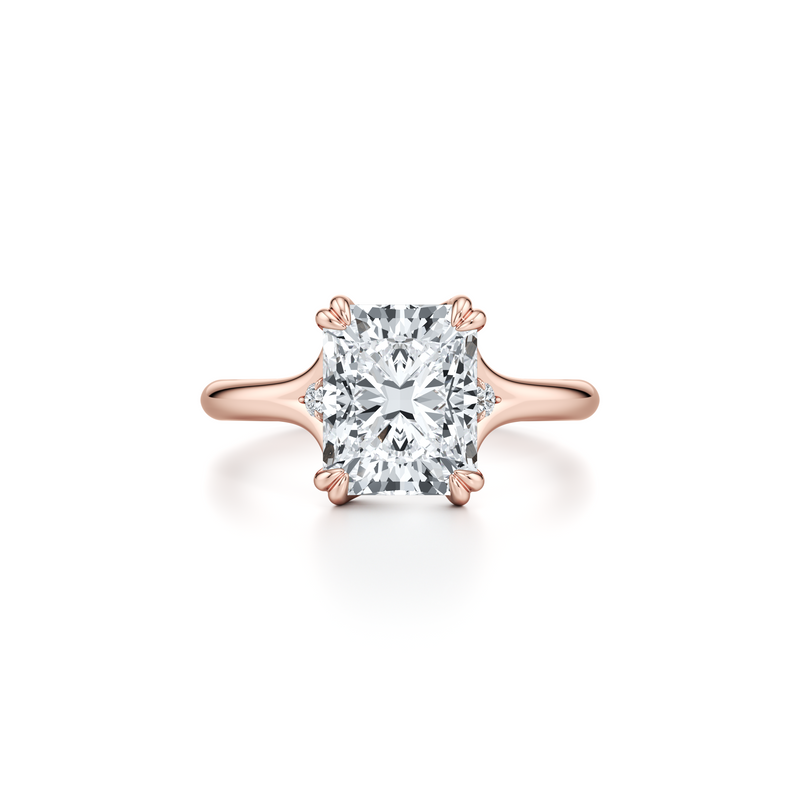 Jane Round Three Stone Lab Diamond Engagement Ring image 91