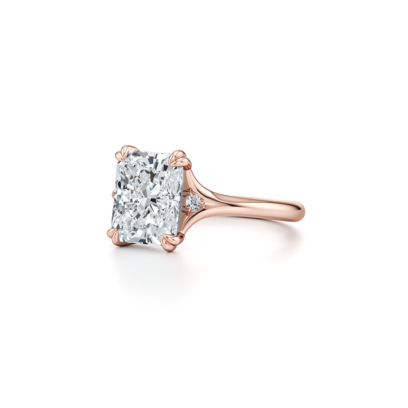 Jane Round Three Stone Lab Diamond Engagement Ring image 92