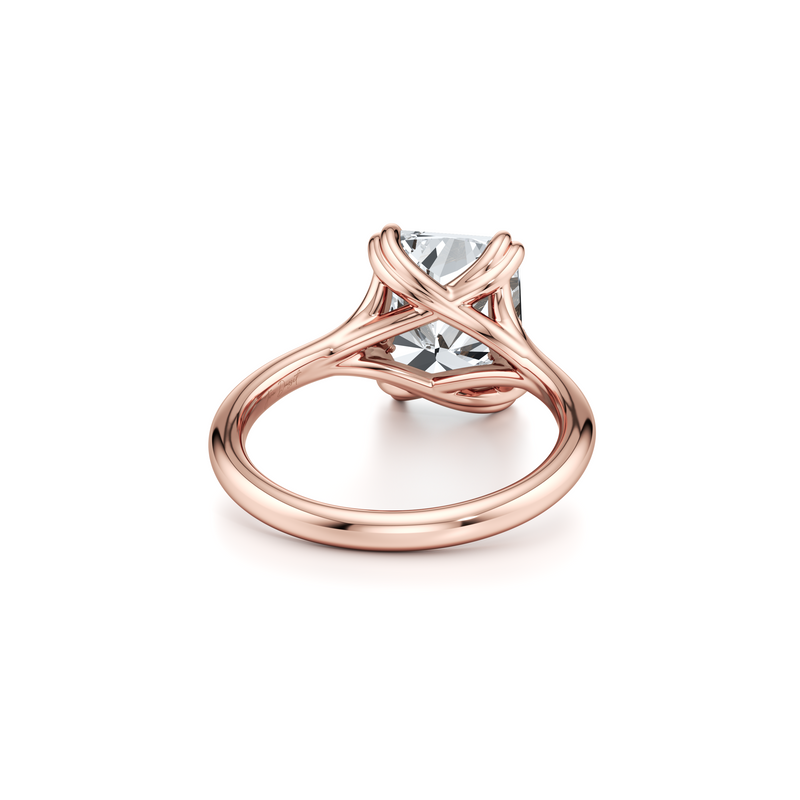 Jane Round Three Stone Lab Diamond Engagement Ring image 93