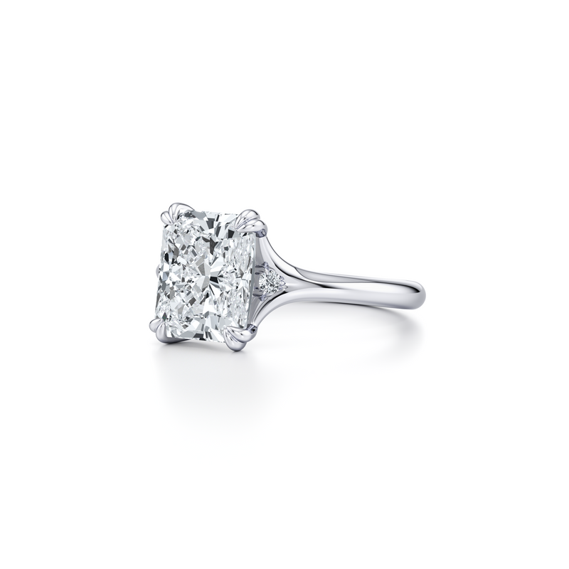 Jane Round Three Stone Lab Diamond Engagement Ring image 82