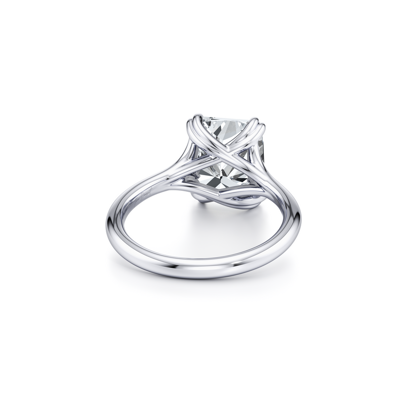Jane Round Three Stone Lab Diamond Engagement Ring image 83