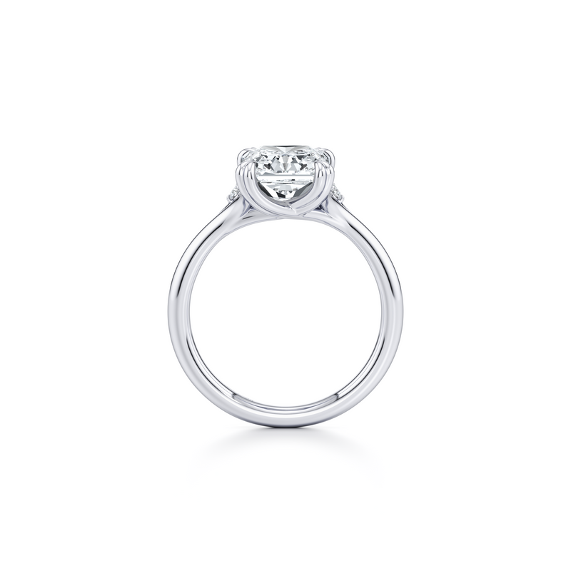 Jane Round Three Stone Lab Diamond Engagement Ring image 84