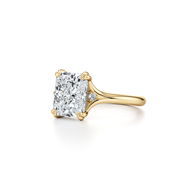 Jane Round Three Stone Lab Diamond Engagement Ring image 87