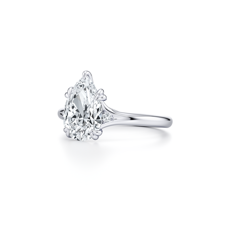 Jane Round Three Stone Lab Diamond Engagement Ring image 102