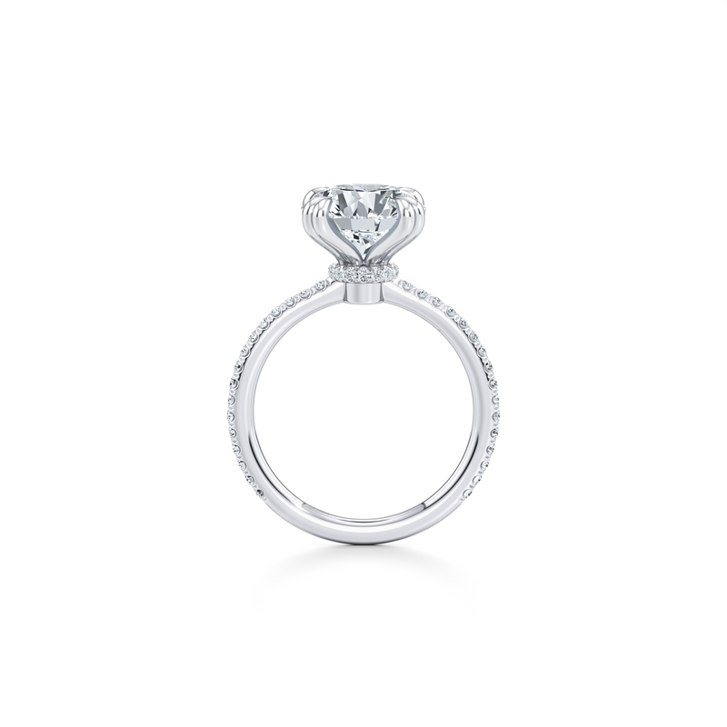 Kate Solitaire Lab Diamond Engagement Ring image 4