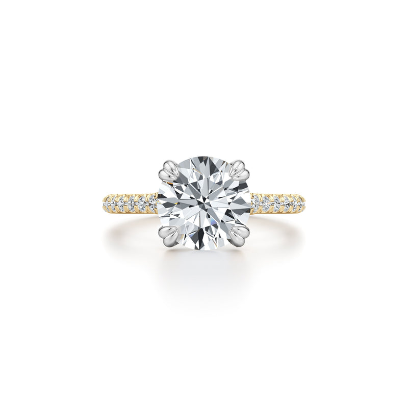 Elle Solitaire Lab Diamond Engagement Ring image 1