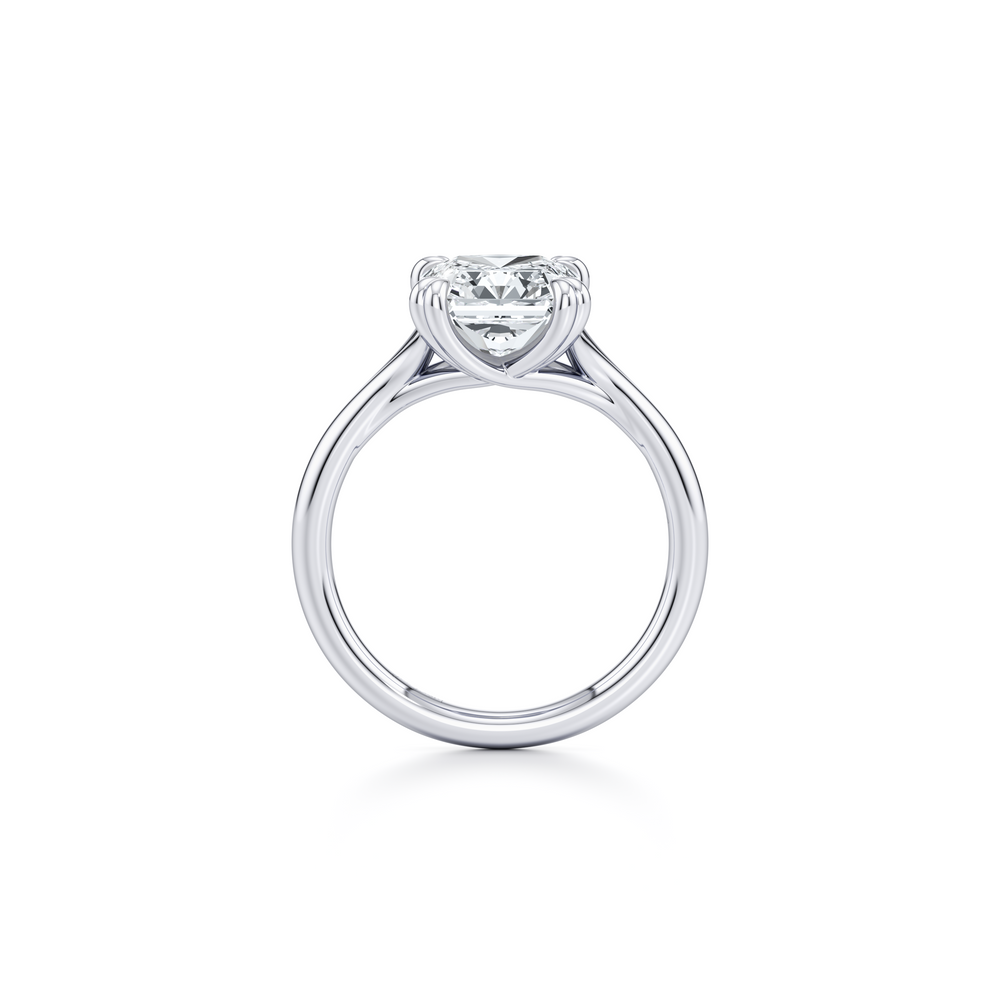 Jane Radiant Cut Solitaire Lab Diamond Engagement Ring image 3