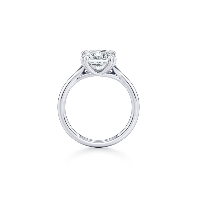 Jane Radiant Cut Solitaire Lab Diamond Engagement Ring image 3