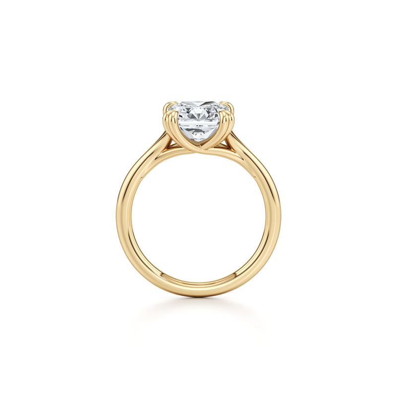 Jane Radiant Cut Solitaire Lab Diamond Engagement Ring image 4