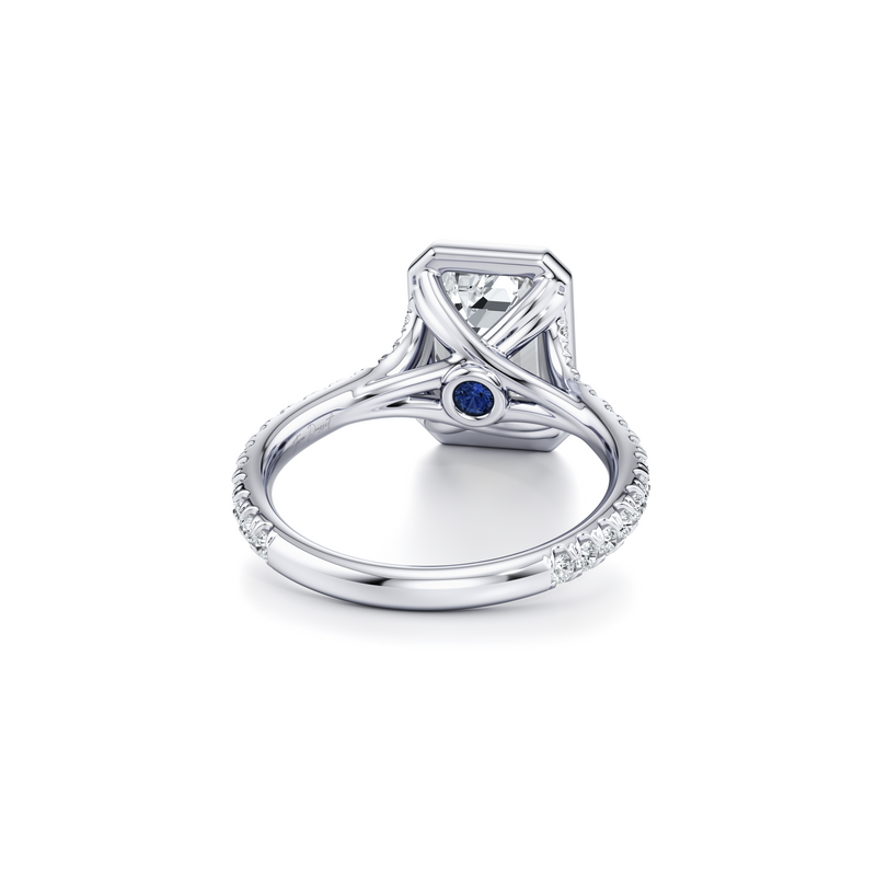 Elle Bezel Solitaire Lab Diamond Engagement Ring image 63