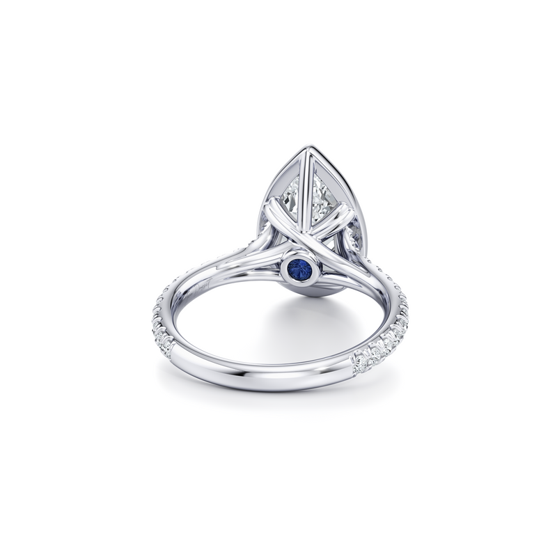 Elle Bezel Solitaire Lab Diamond Engagement Ring image 103