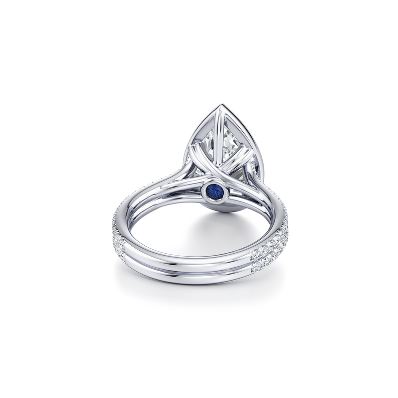 Elle Bezel Solitaire Lab Diamond Engagement Ring image 104