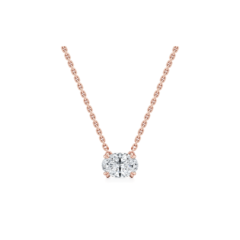 Elle Lab Diamond Oval Pendant image 19
