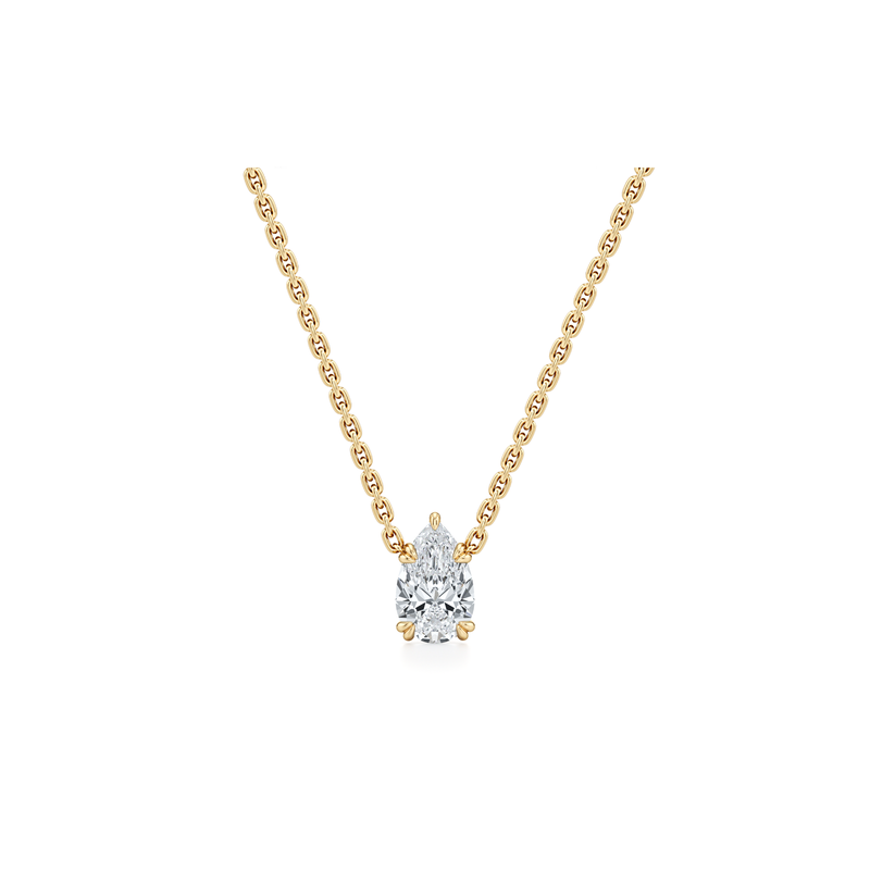 Elle Lab Diamond Pear Pendant image 4