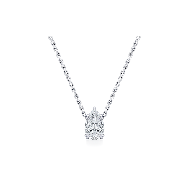 Elle Lab Diamond Pear Pendant image 13