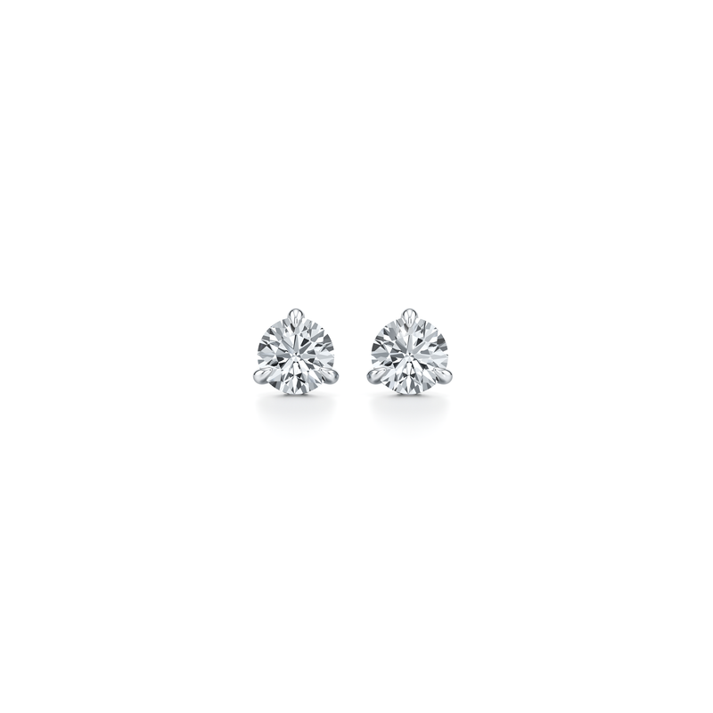 Chelsea Lab Diamond Round Brilliant Martini Studs image 1