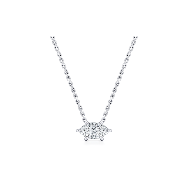 Chelsea Lab Diamond Marquise Pendant image 1