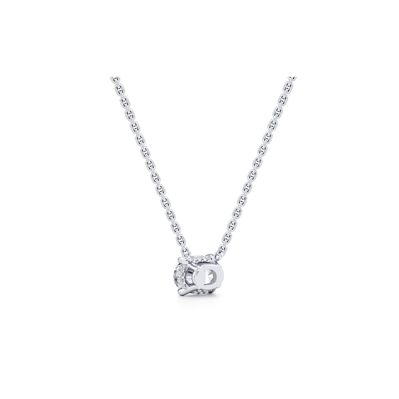 Chelsea Lab Diamond Oval Pendant image 3