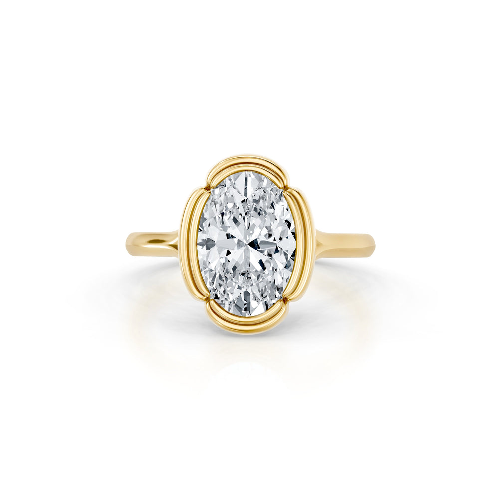 Dorée Solitaire Lab Diamond Engagement Ring image 1