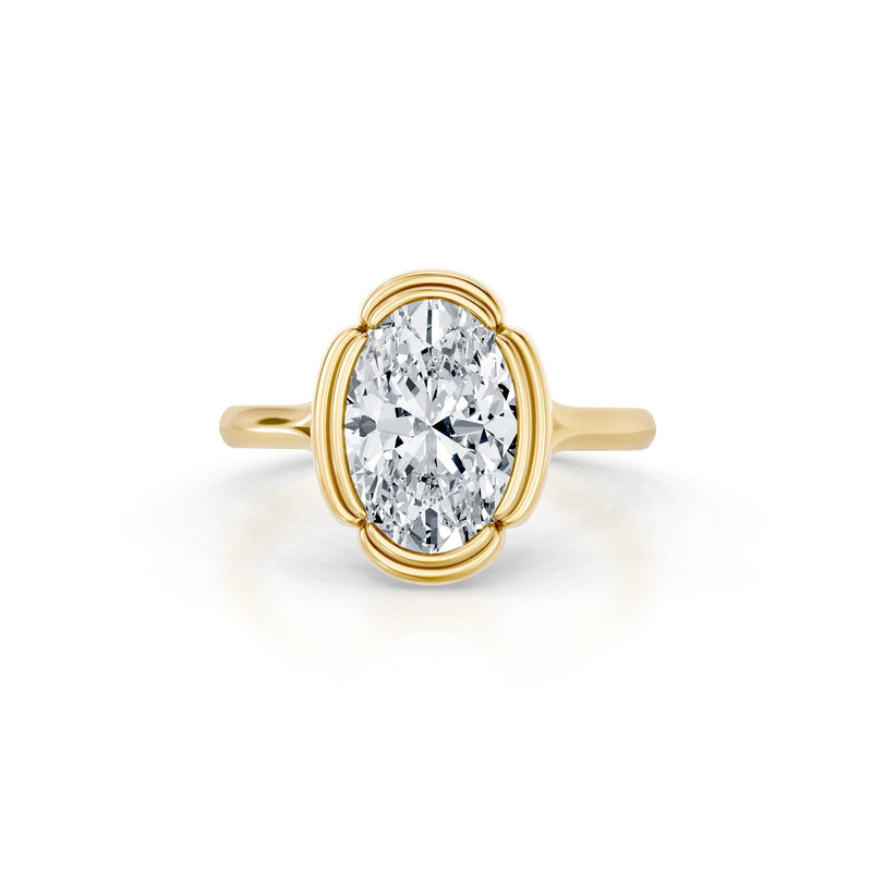 Dorée Solitaire Lab Diamond Engagement Ring image 1