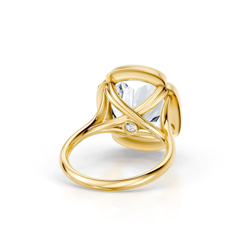 Dorée Solitaire Lab Diamond Engagement Ring image 3