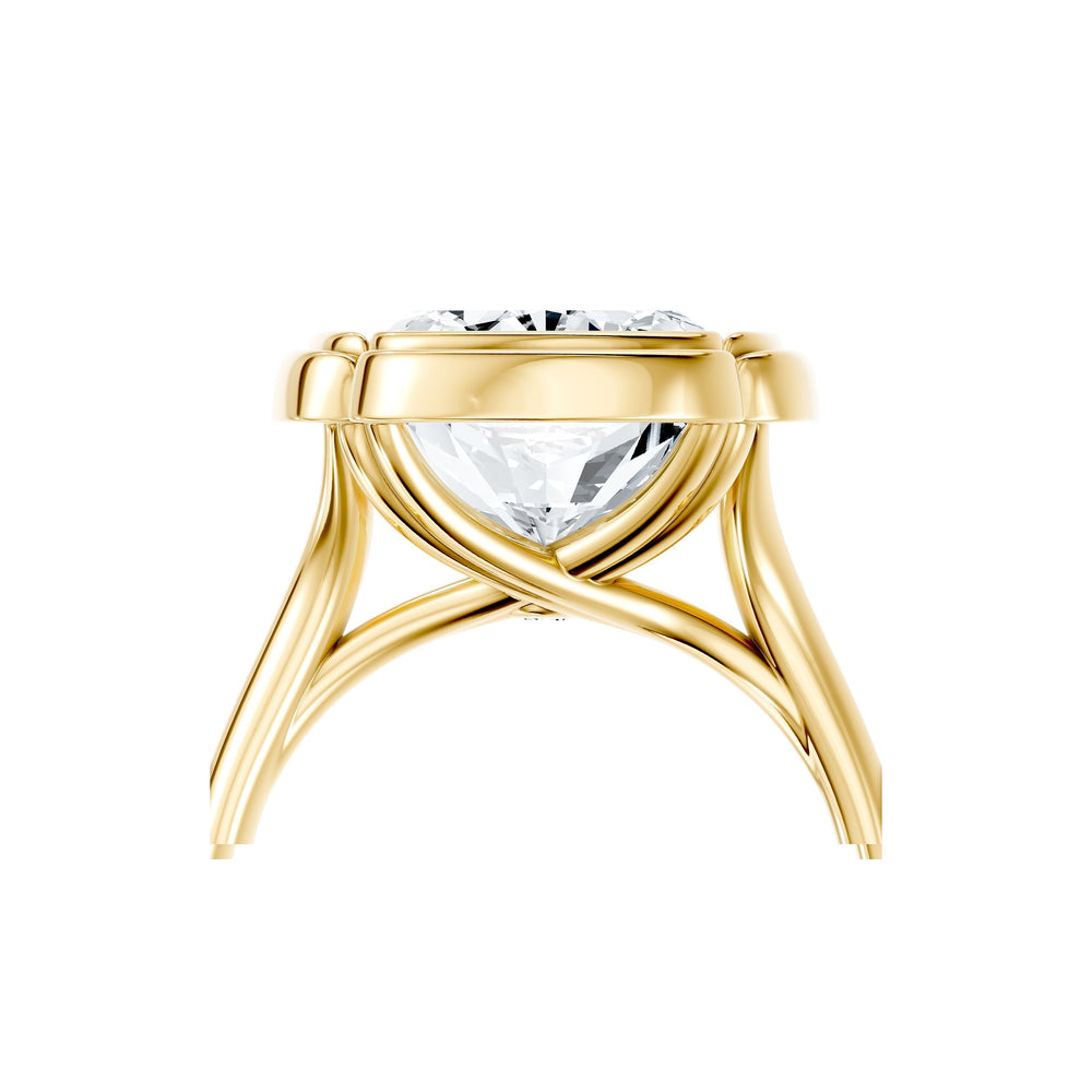 Dorée Solitaire Lab Diamond Engagement Ring image 5