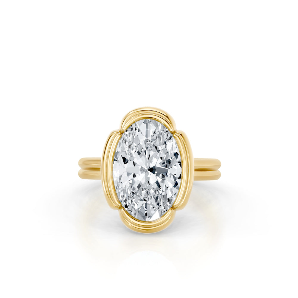 Dorée Solitaire Lab Diamond Engagement Ring image 1