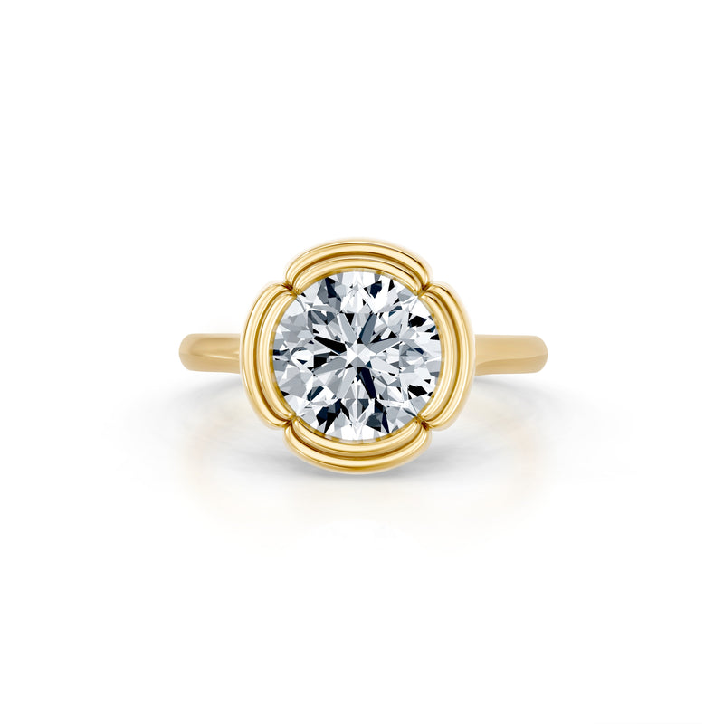 Dorée Solitaire Lab Diamond Engagement Ring image 1
