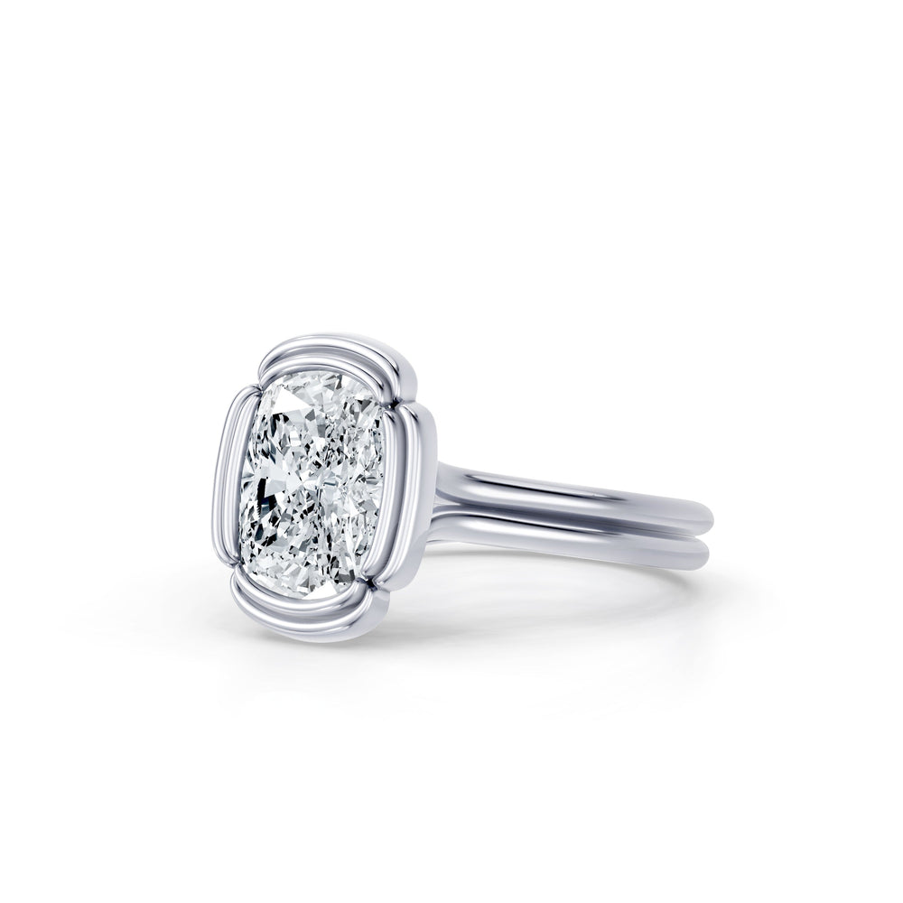 Dorée Solitaire Lab Diamond Engagement Ring image 2