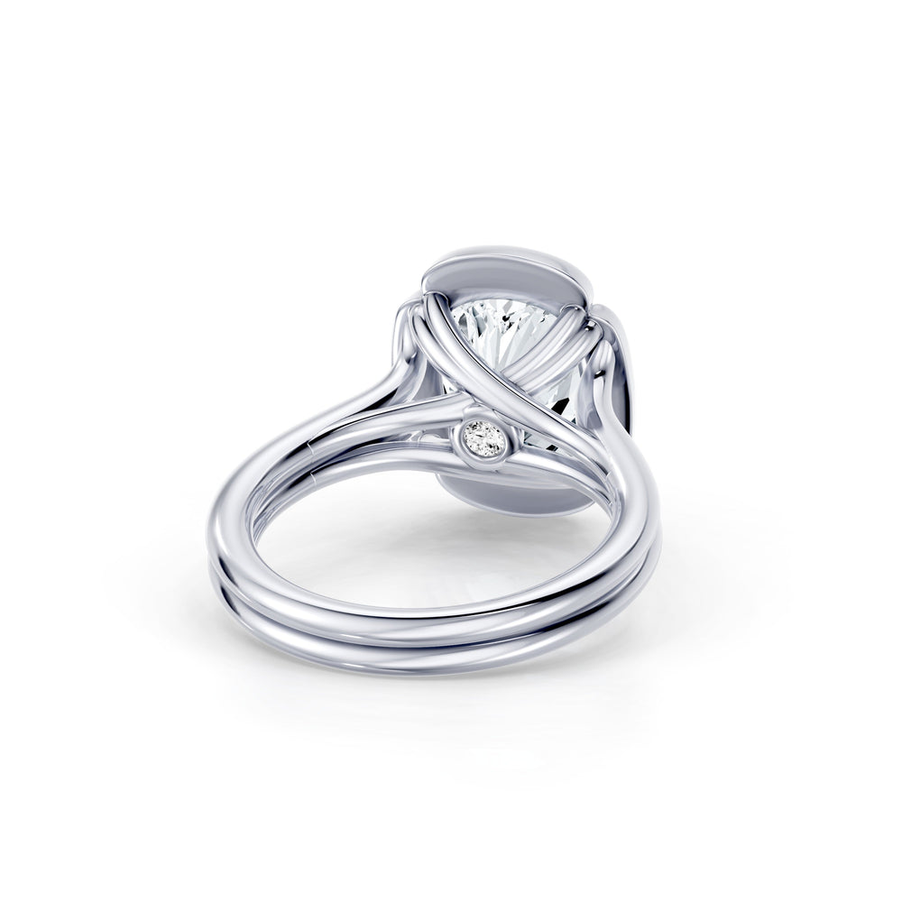 Dorée Solitaire Lab Diamond Engagement Ring image 3