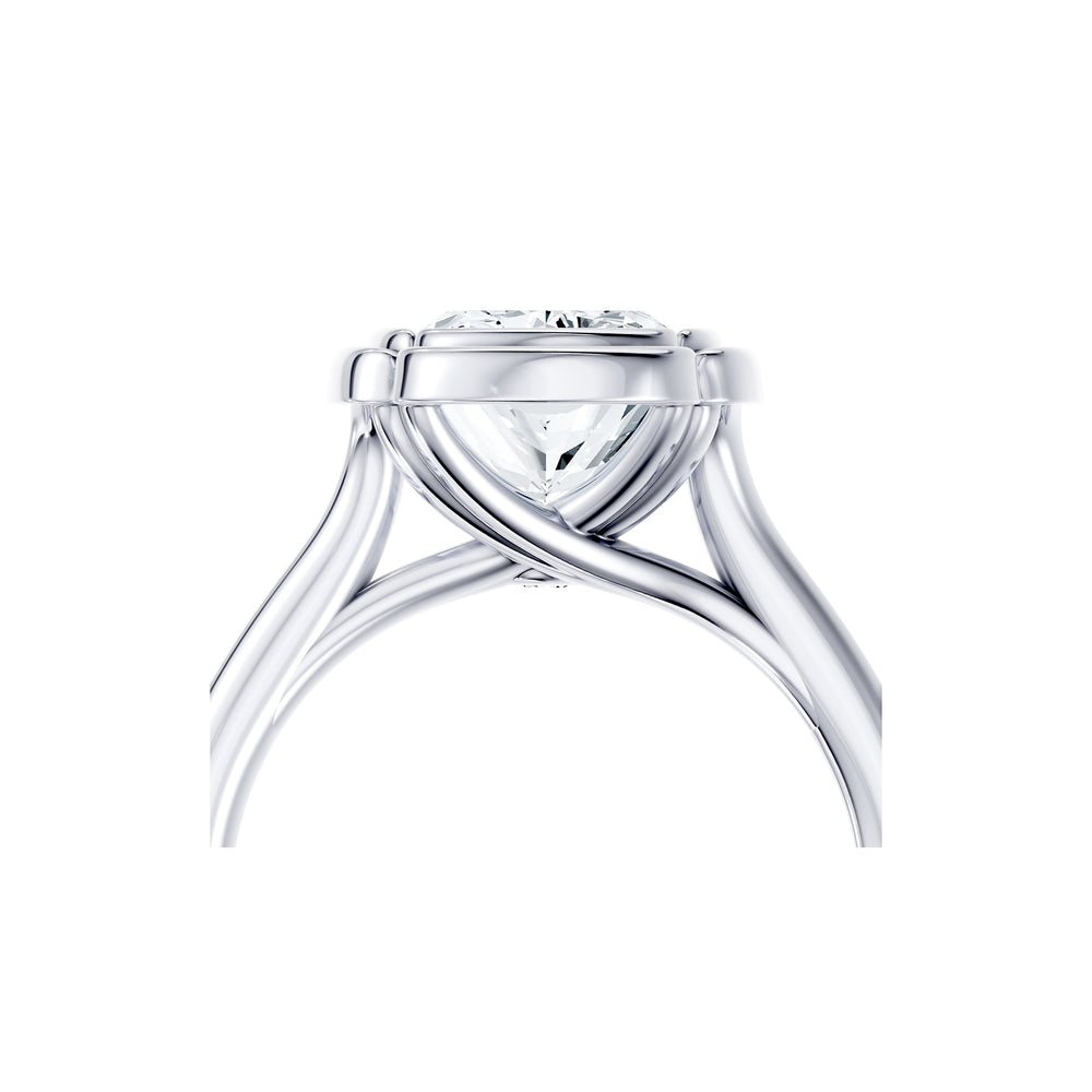 Dorée Solitaire Lab Diamond Engagement Ring image 5