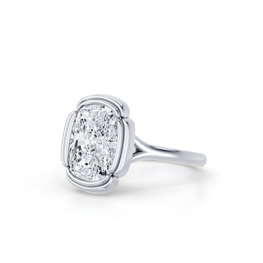 Dorée Solitaire Lab Diamond Engagement Ring image 2