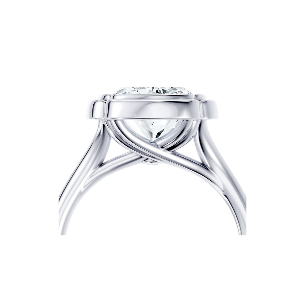 Dorée Solitaire Lab Diamond Engagement Ring image 5