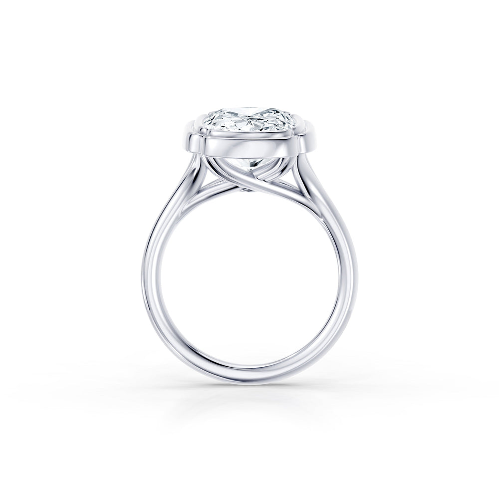 Dorée Solitaire Lab Diamond Engagement Ring image 4