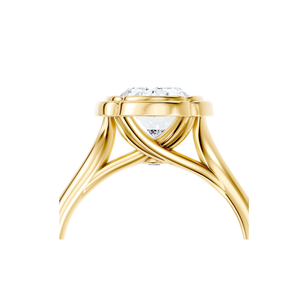 Dorée Solitaire Lab Diamond Engagement Ring image 5