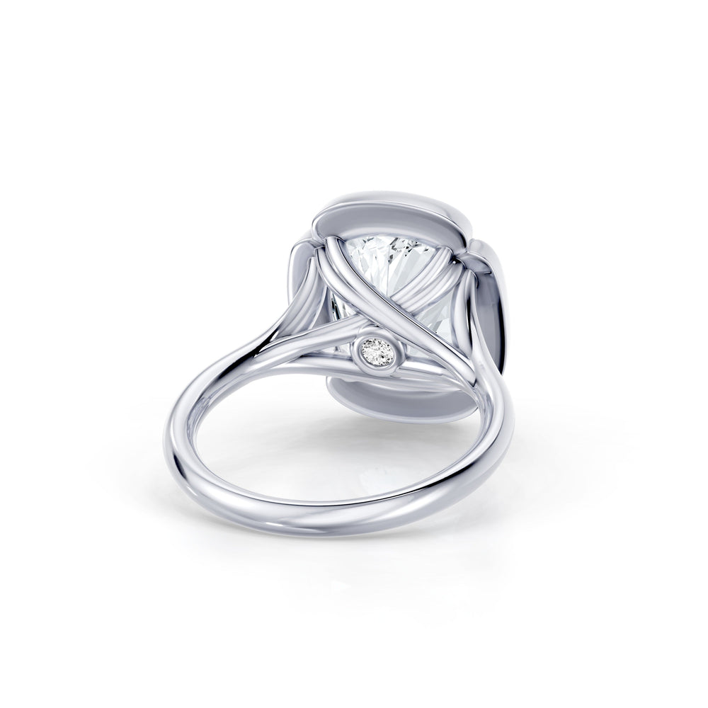 Dorée Solitaire Lab Diamond Engagement Ring image 3