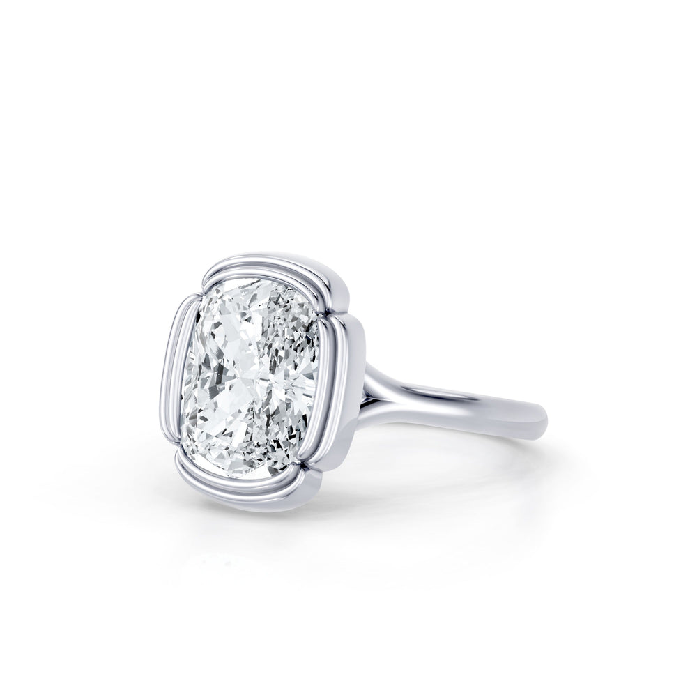 Dorée Solitaire Lab Diamond Engagement Ring image 2