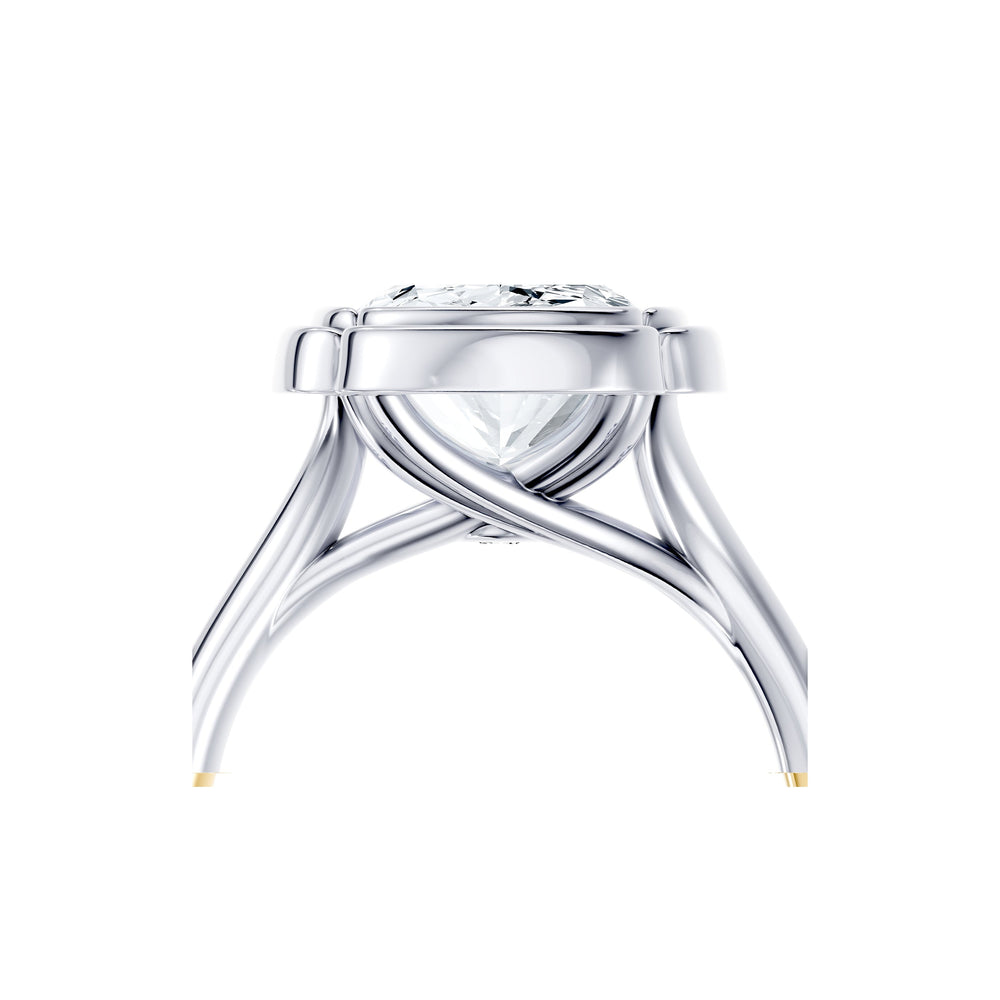 Dorée Solitaire Lab Diamond Engagement Ring image 5