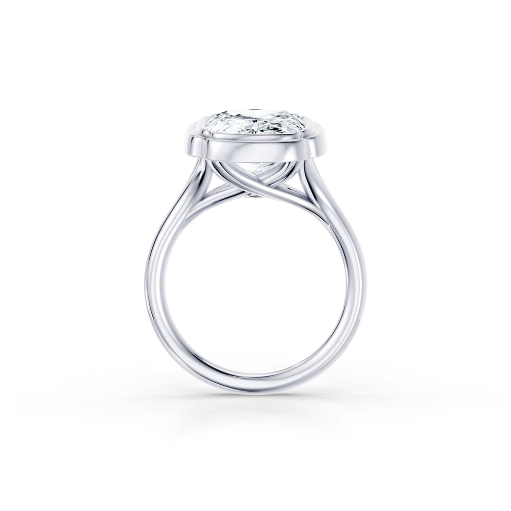 Dorée Solitaire Lab Diamond Engagement Ring image 4