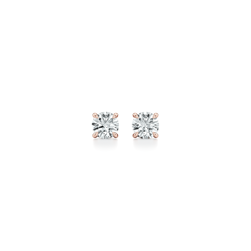 Chelsea Essential Lab Diamond Round Brilliant Studs image 7