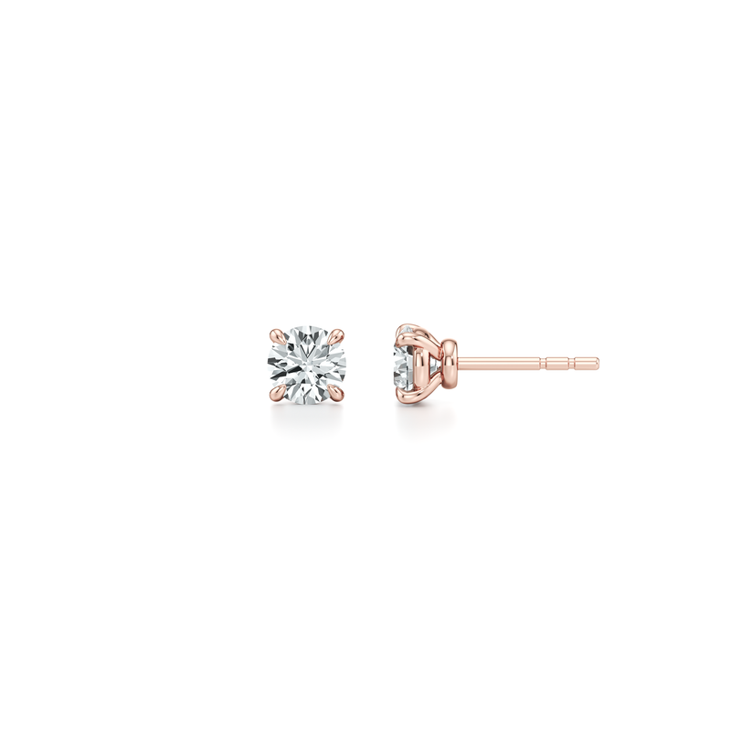 Chelsea Essential Lab Diamond Round Brilliant Studs image 8